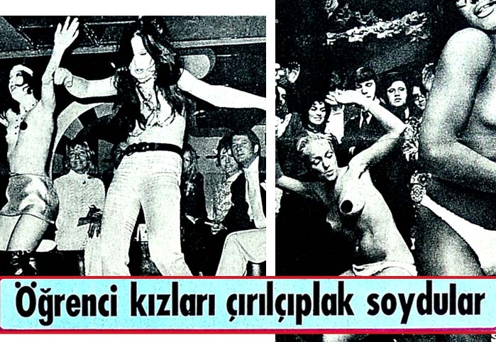 &Ouml;ğrenci kızları &ccedil;ırıl&ccedil;ıplak soydular