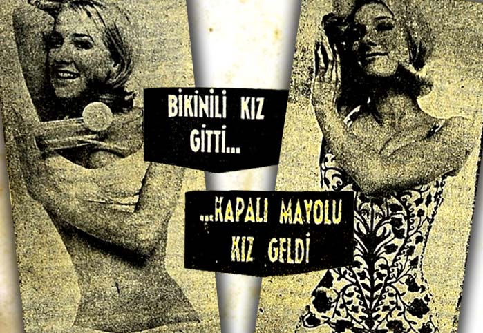 Bikinili afişler İngiltere'de tutunamadı